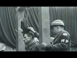 Judgement at Nuremberg: Nazi war criminal about to swing